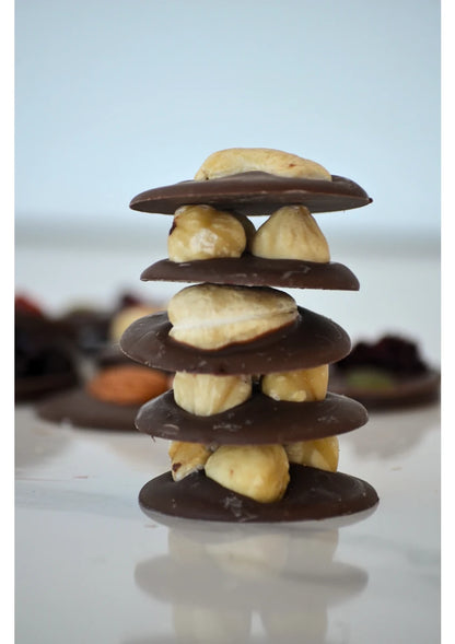 Narperi Handmade Belgian Dark Chocolate with Nuts and Dried Fruit